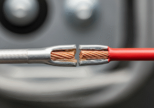 Poprawne łączenie przewodów aluminiowych z miedzianymi w puszkach rozdzielczych.