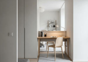 Jak zaaranżować kawalerkę na 28m² z wydzieloną strefą do pracy zdalnej?