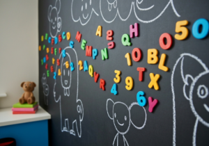 Mata magnetyczna: sekret kreatywnych ścian dziecka